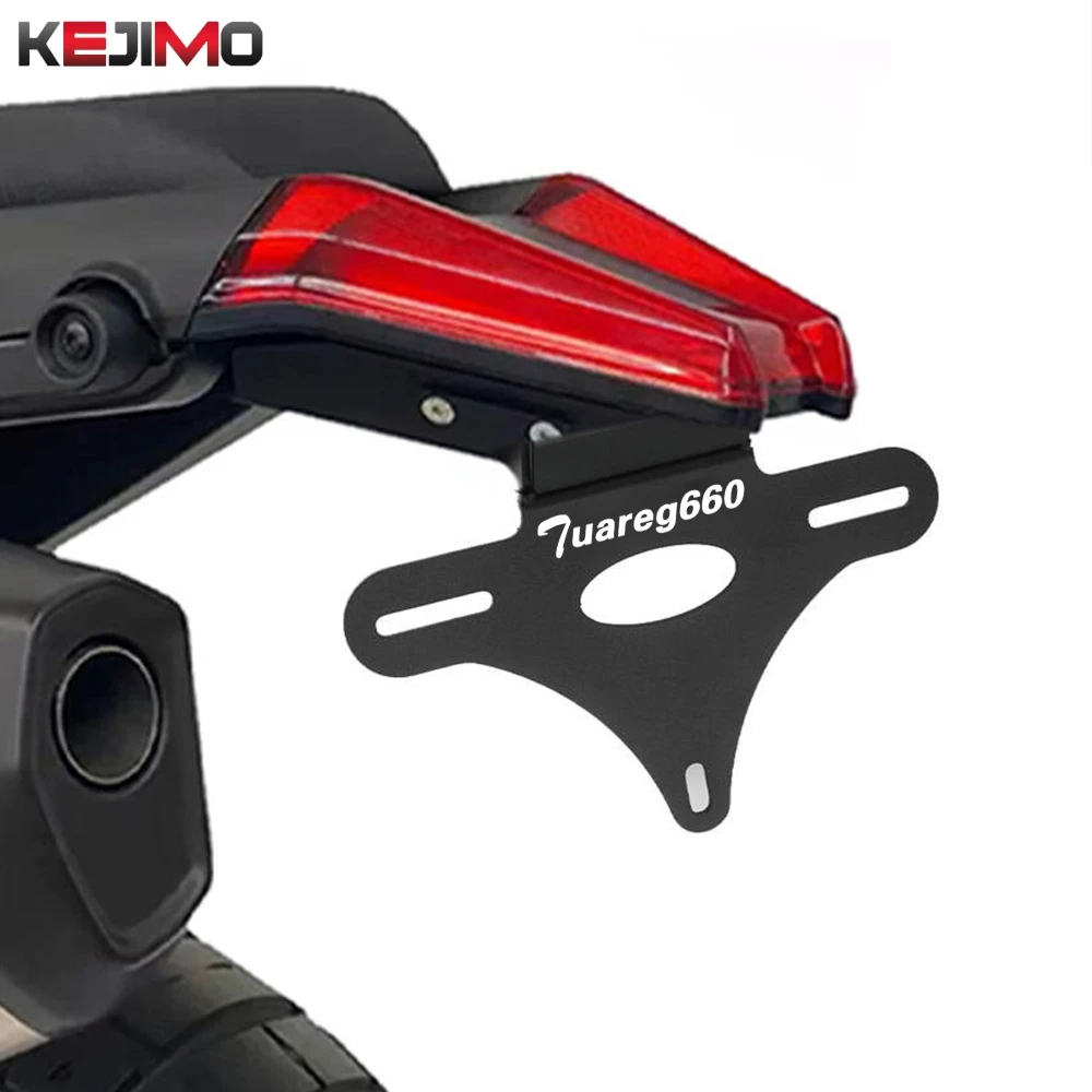 

2025 2026 Motorcycle License Plate Holder Bracket Rear Tail Tidy Fender Eliminator Kit for Aprilia Tuareg 660 tuareg660 2021 22