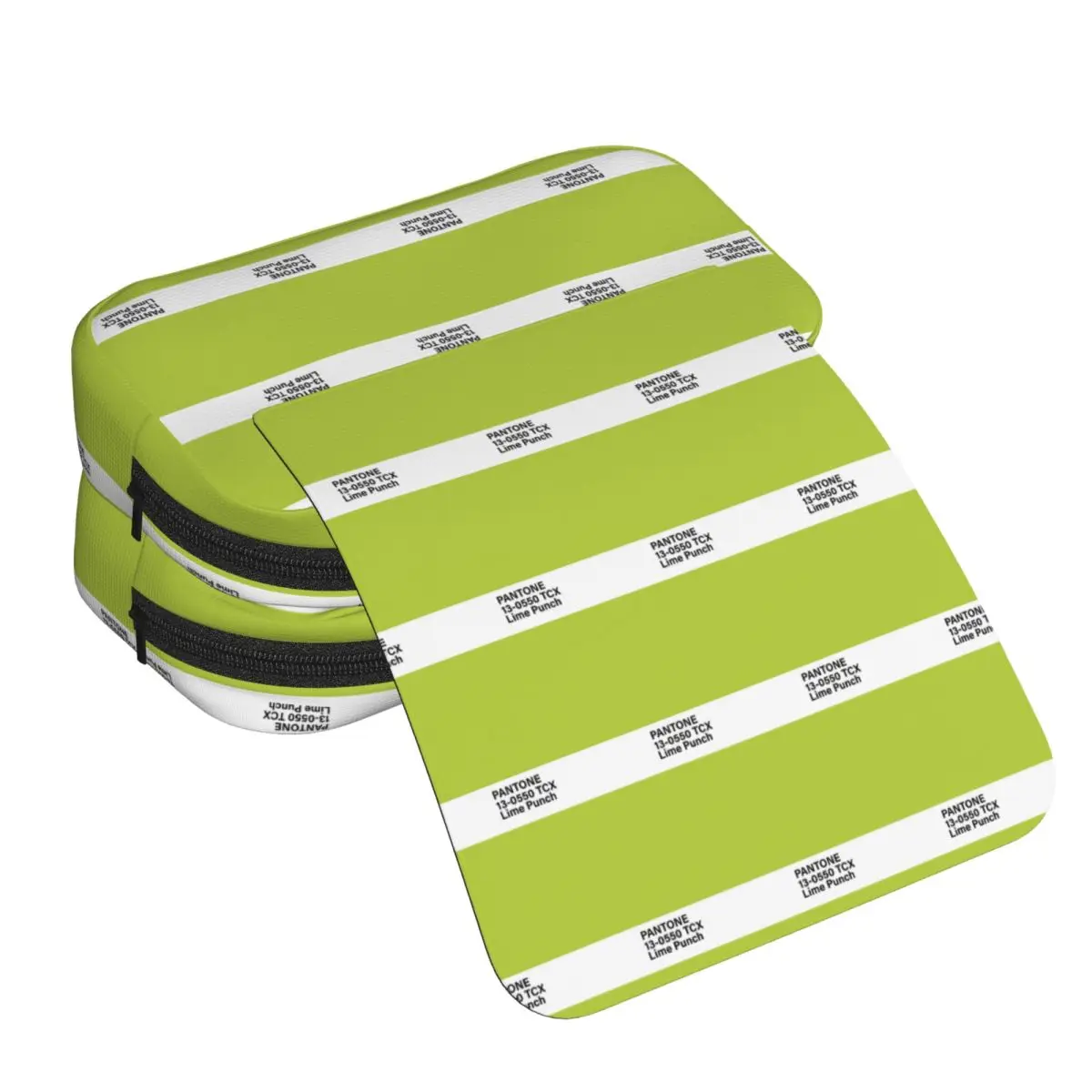 Pantone 13-0550 TCX Lime Punch Pencil Case for Studen Gifts Pen Box Pencil Bag Stationery Supplies Pen Holder Bag