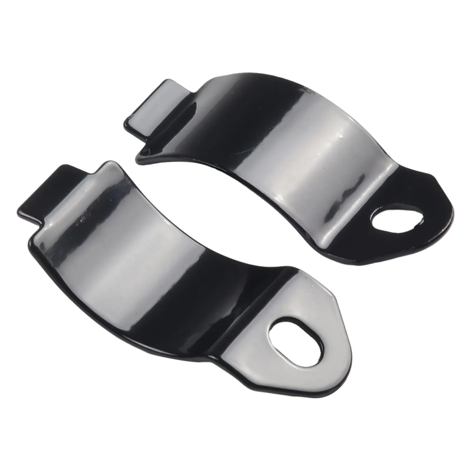 2 Pack Motorcycle Turn Signal Light Mounts Adjustable Design for Fork Tube Compatibility Perfect for Signal Lights