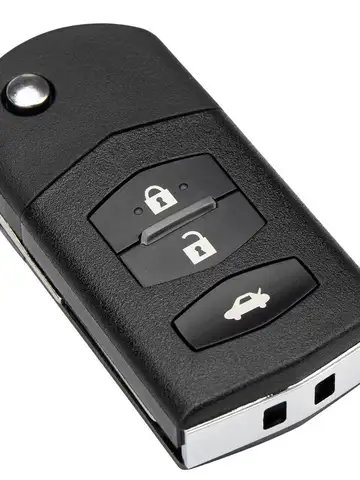 SilKY 41521 2/3 버튼 플립 원격 자동차 키 433MHZ 4D63 칩 For Mazda 3 6 M3 M6 2003-2011 2012+ 41781 Aoto Fob Control