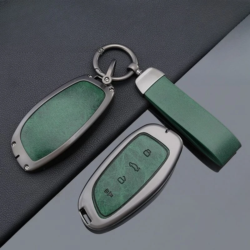 Zinc Alloy Car Key Case Protector Cover for Great Wall Haval/Hover H6 H7 H8 H4 H9 F5 F7 H2S H3 H5 M6 Dargo B07 A07 Key Keychain