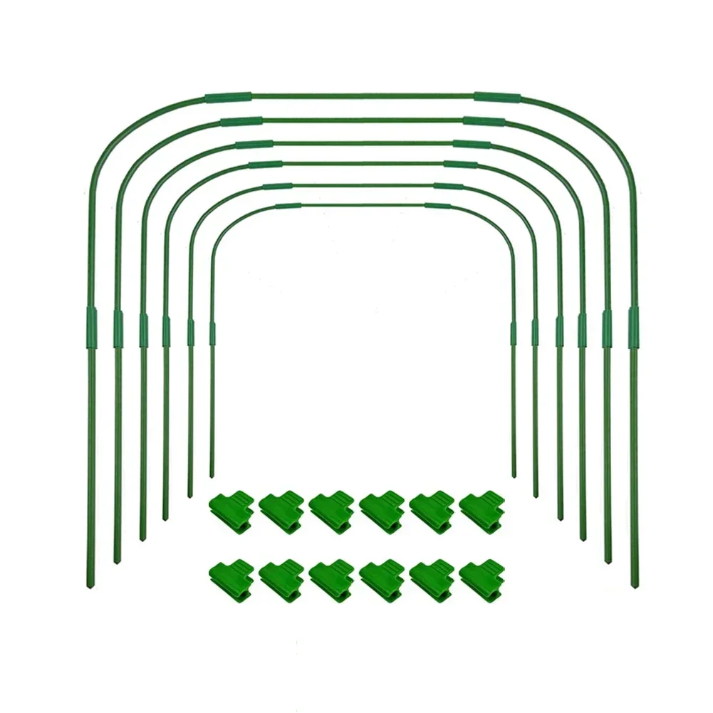 

Garden Setup Garden Hoops Greenhouse Hoops Adjustable Garden Hoops Kit Garden Accessories Long-Lasting Support