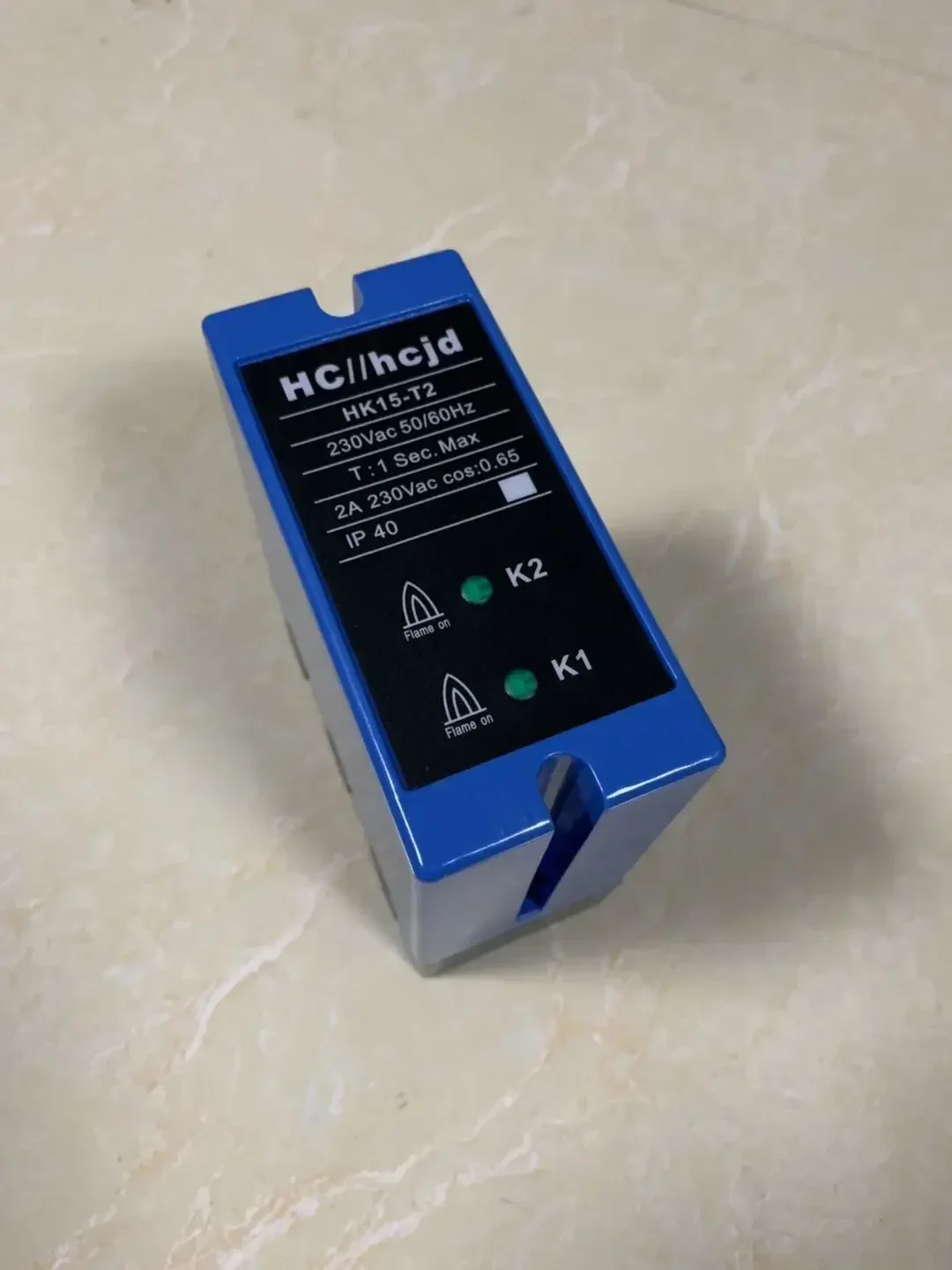 HK15-T2 flame detector, (dual detection input, dual cutoff control output) with both ion and UV