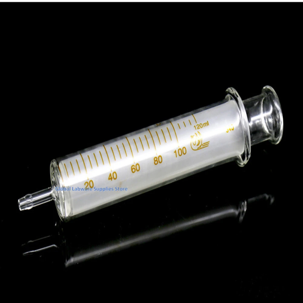 All size 1ml to 100ml Lab Disposable Glass  syringe Glass Liquid Syringe transfer pipette without Needle