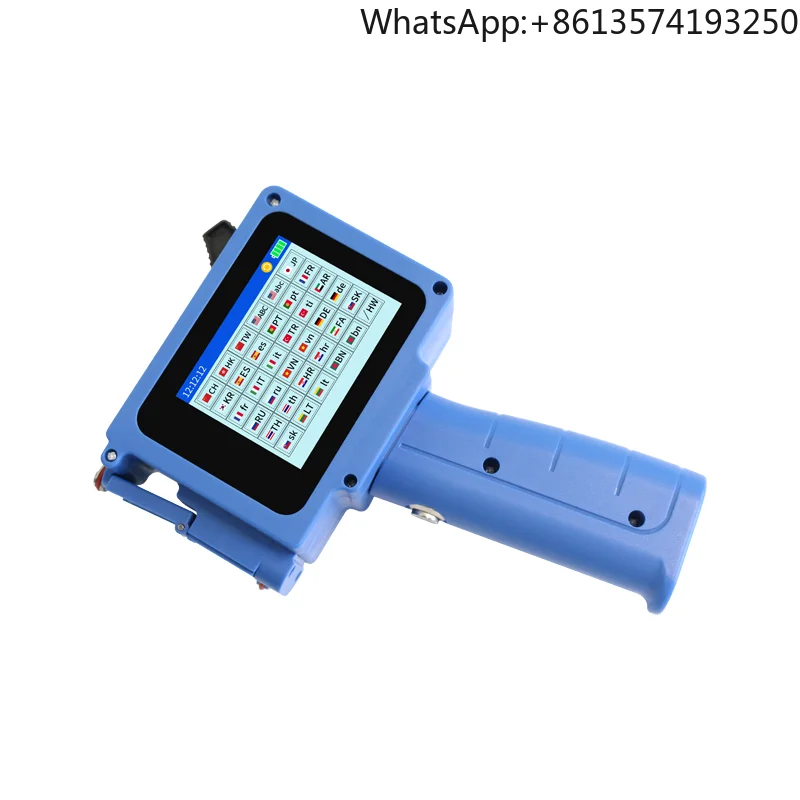 LianLian 12.7mm Portable Handheld Inkjet Printer New Condition for Printing on Plastic Bags Bottles Cartons Expiry Date Logo