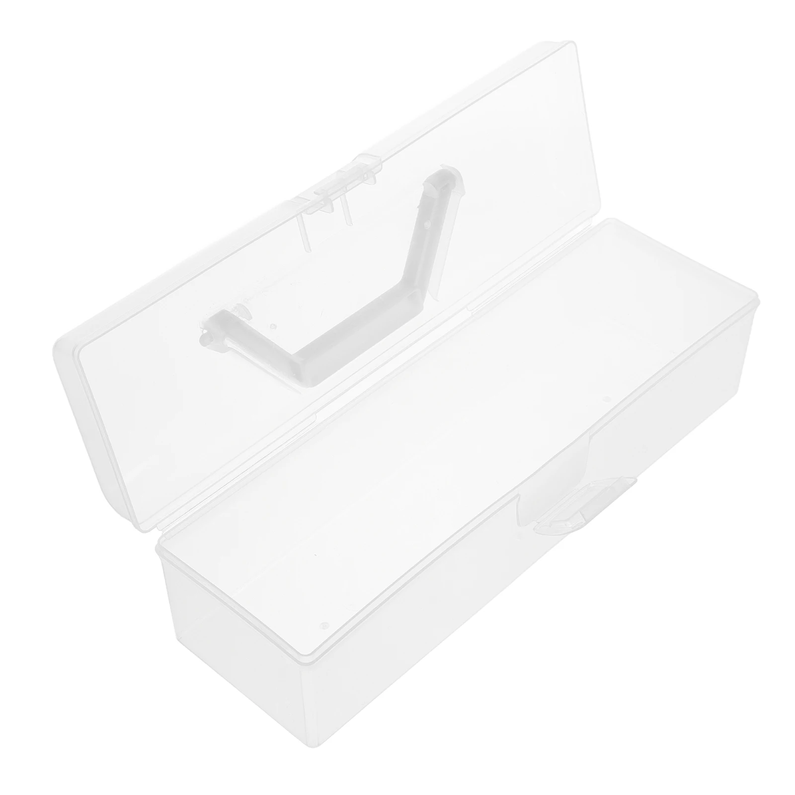 

Large Capacity Clear Storage Transparent Playing Card Holder Dirt Resistant Compact Portable Trading Card Organizer Sports Cards