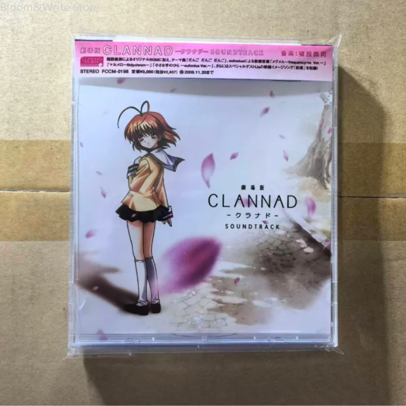 CLANNAD The Movie Original Soundtrack CD Composed By Jun Maeda Anime Drama BGM Music Album Physical Disc for Collection