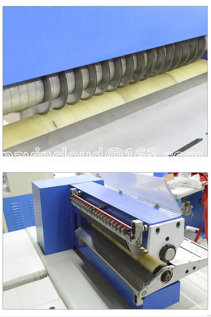 Leather Rubber Pearl Cotton Non-woven Slitting Machine, Automatic Speed Regulation  Multifunctional Slitting Machine