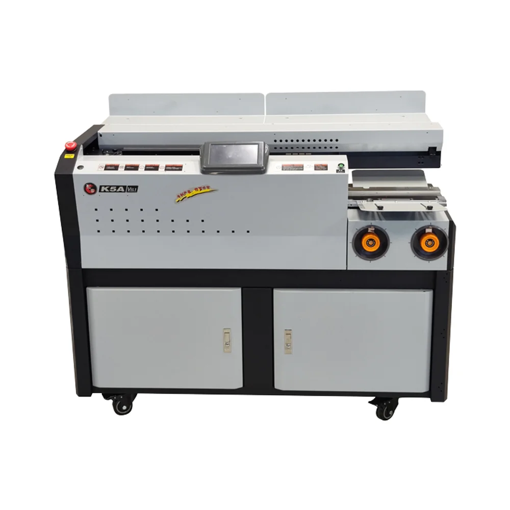 K5A A4 Paper Automatic Book Binding Machine for Perfect Glue Post-Press Equipment New Condition