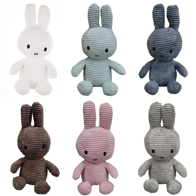 Miffys Rabbit Doll peluche peluche bambola di stoffa per bambini regalo di compleanno per bambini bambola Comfort Cute Kawaii con ventose