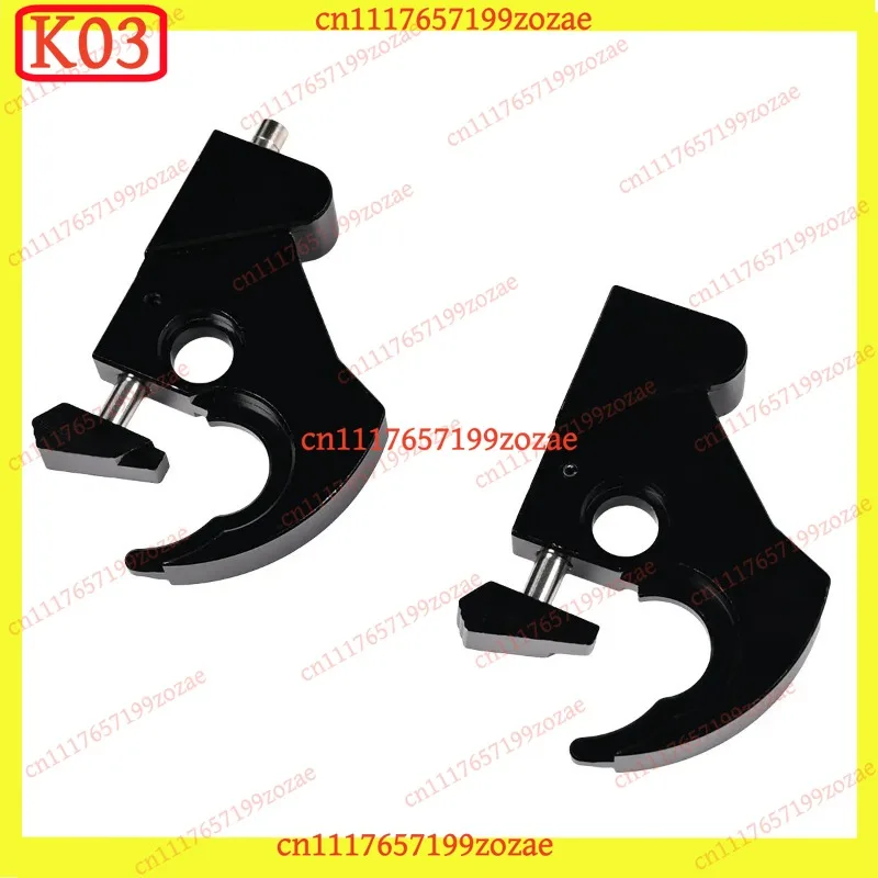 KJ02 1Pair Luggage Rack Docking Latch Lock With Keys Backrest Accessories For Harley Touring Sportster XL883 XL1200 Road King