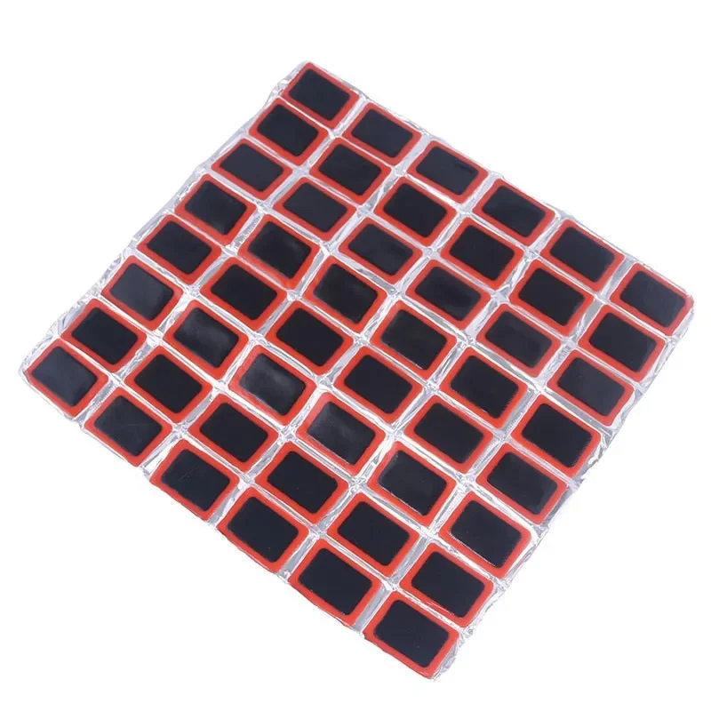 25Mm Fiets Rubber Lek Patches Fietsband Band Buis Reparatie Cyclus Patch Kit Geen Lijm Fiets Binnenbuis Punctie Reparatie Tool