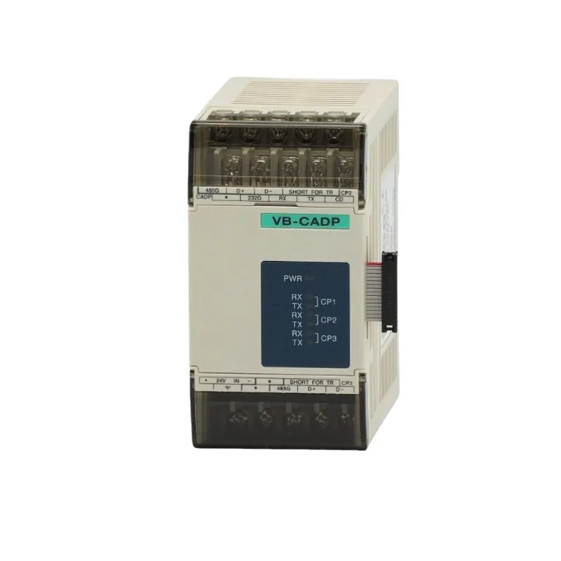 

The original brand new VB-CADP PLC dual port communication expansion module has passed.