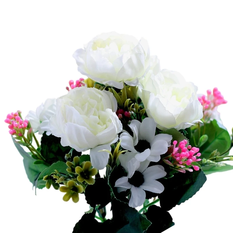 

Elegant Flower Birthday Wedding Decoration Reusable Safe Silk Fabrics Flowers For Festival Event