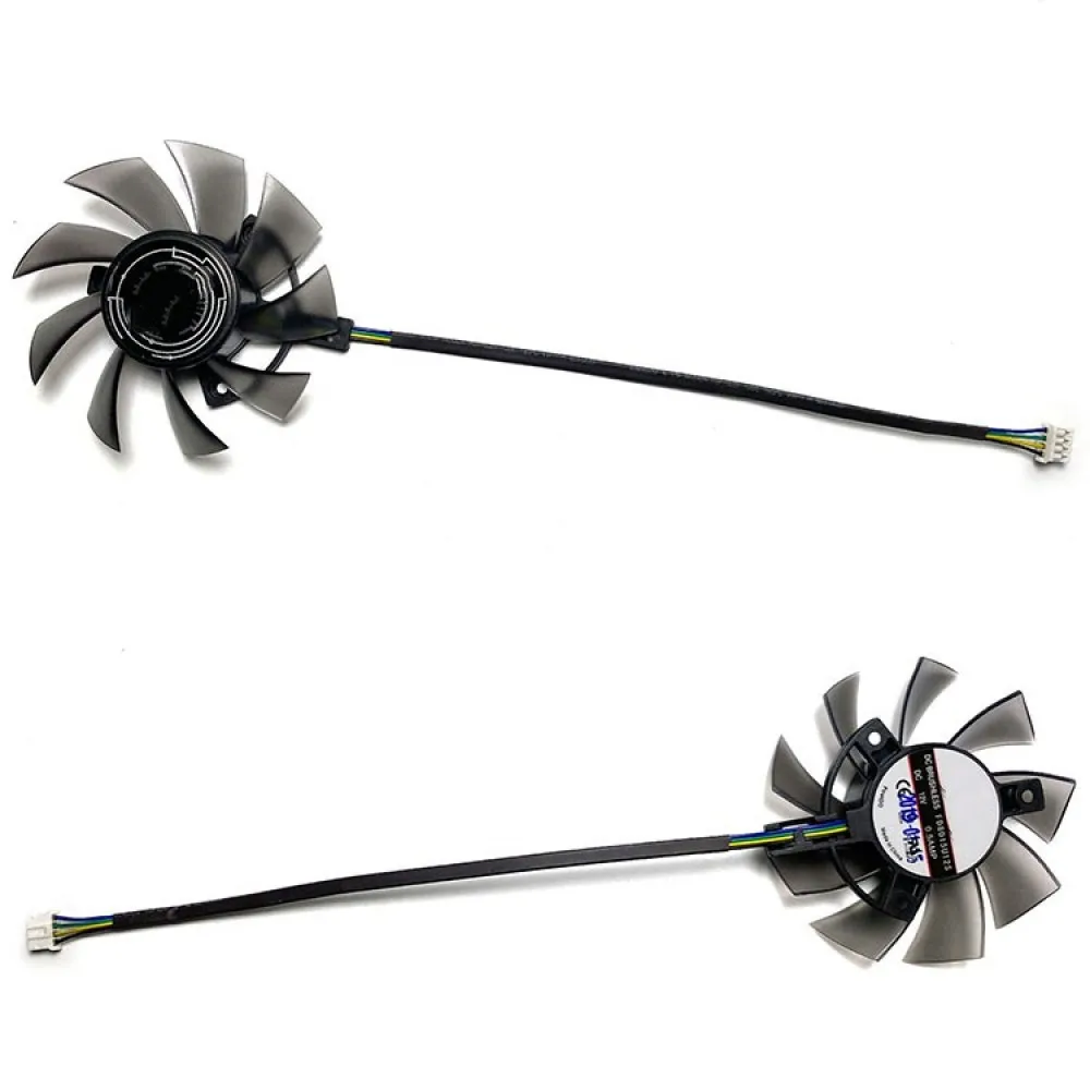 GTX1650 RX550 PHOENIX OC용 냉각 선풍기, 그래픽 카드 교체 부품, 75mm