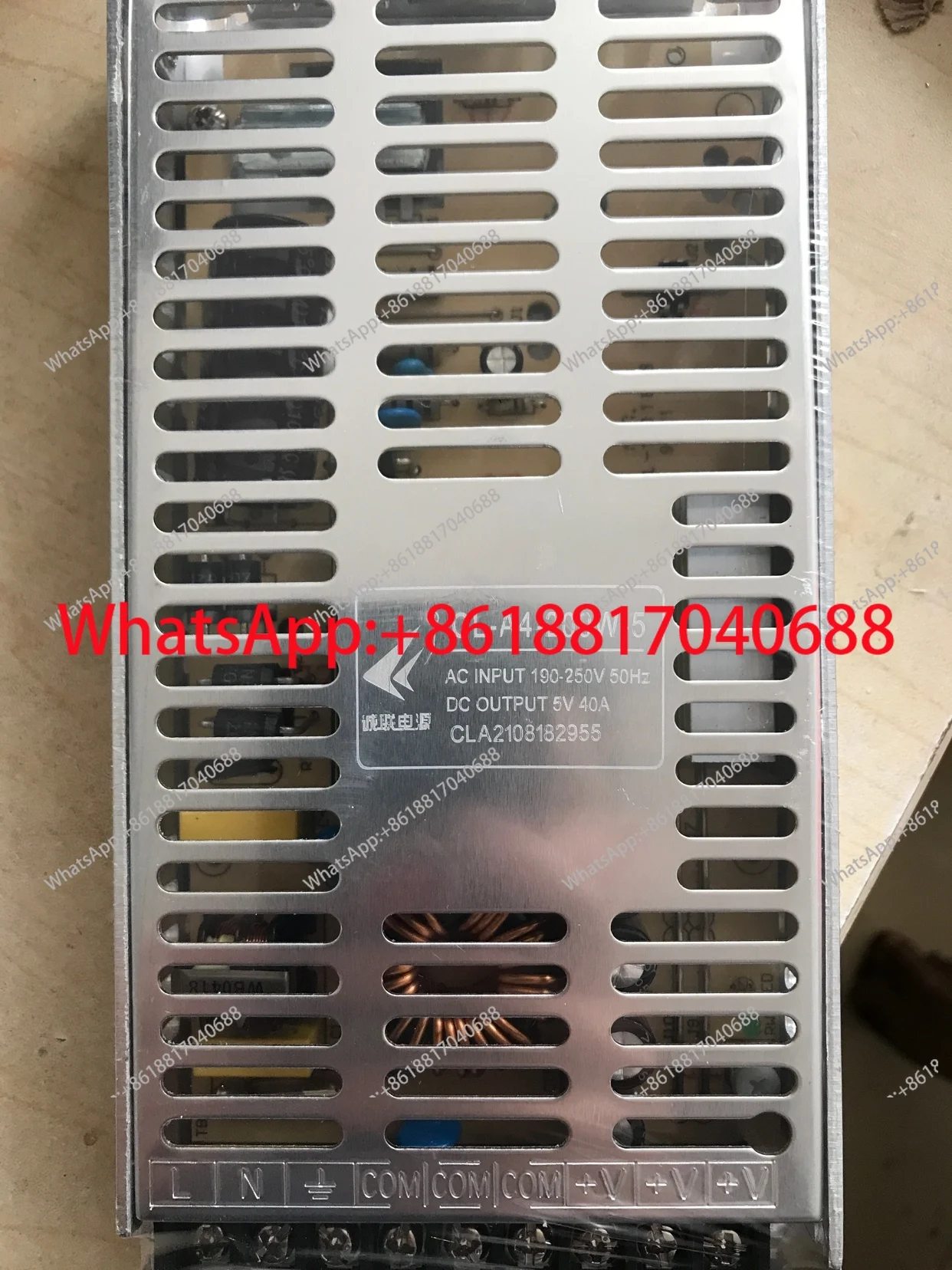 5V200W Thin Full Color Display Power Supply CL-A4-200W-5