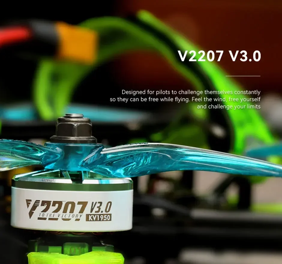 T-Motor Velox V3.0 V2306 1750KV 1950KV 2550KV 1900KV V2207 2550KV 2050KV4S-6S FPV Motor for FPV Racing Freestyle 5inch Drones