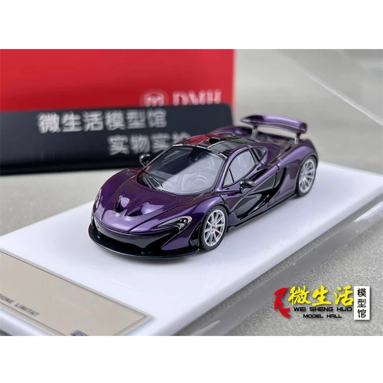 Newly Stocks DMH 1:64 Mc la ren P1 White Color resin model car in 2024