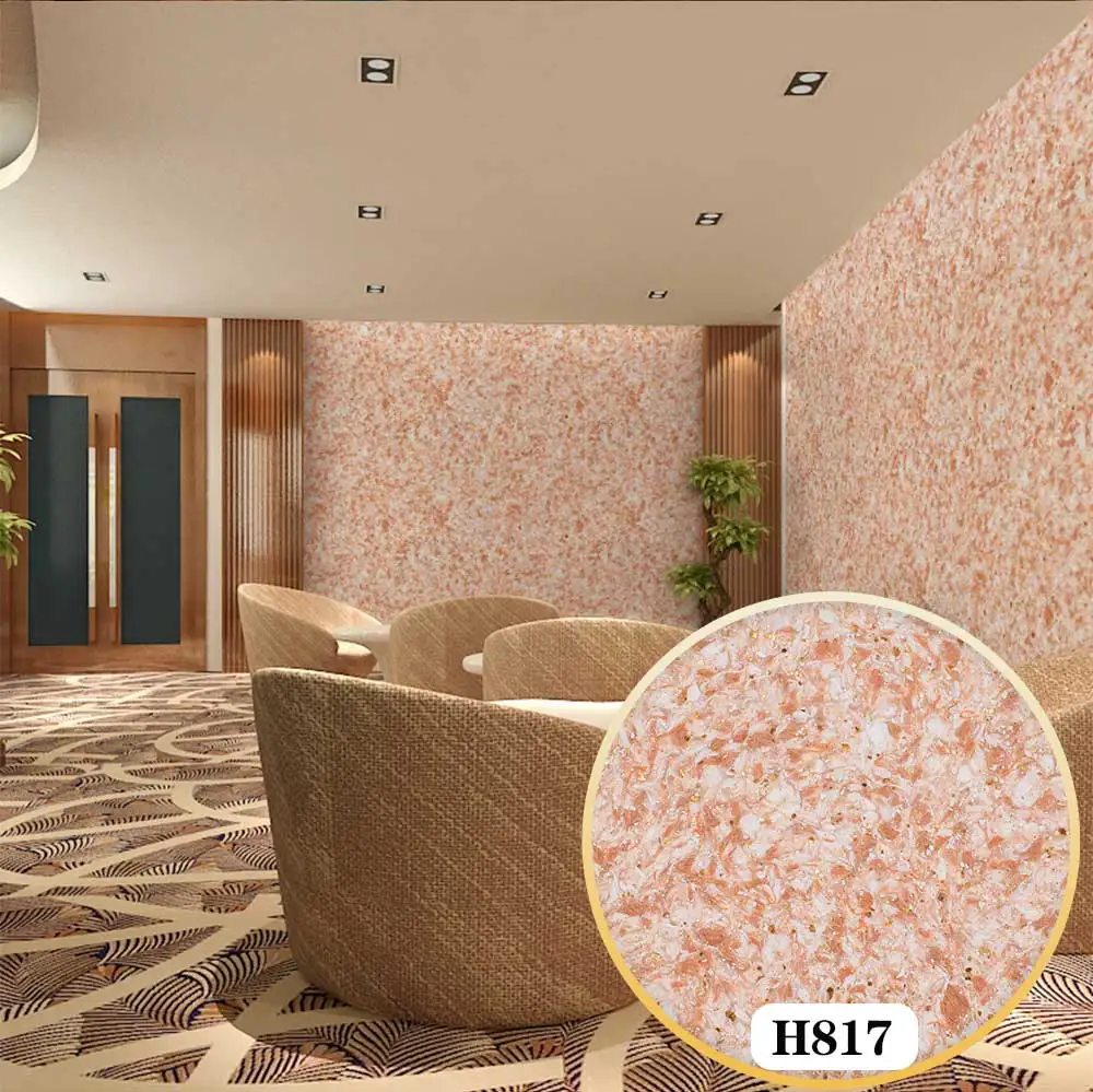 H817 Silk Plaster Liquid Wallpaper Wall Grace Coating Covering Paper