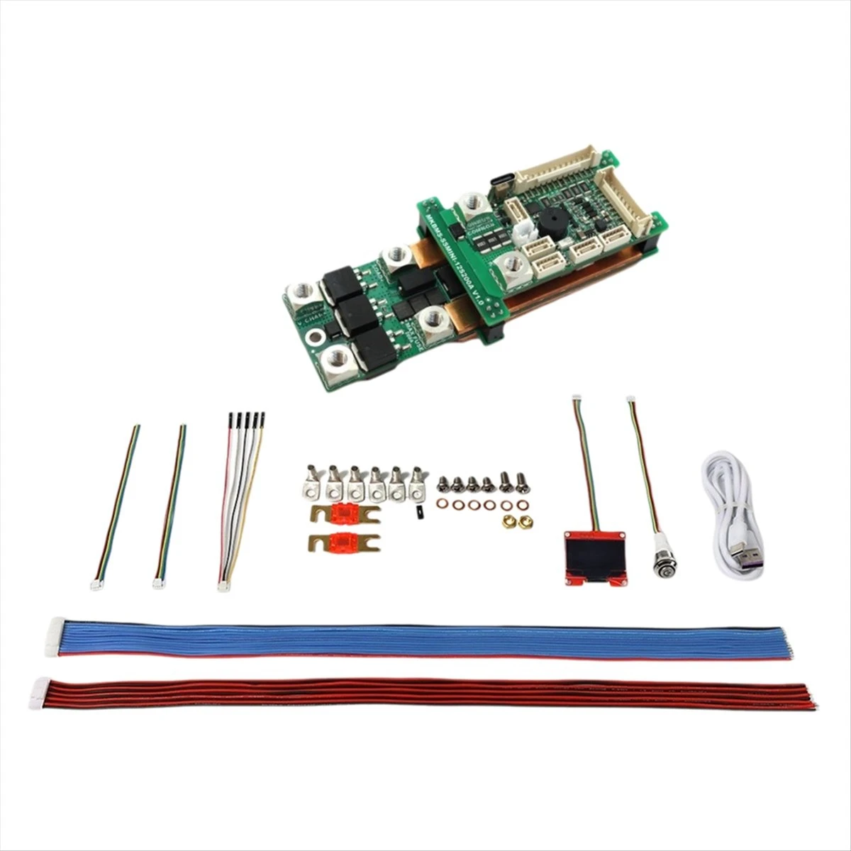 A61p 12s 200a Battery Protection Board Intelligent Integrated Board With Balancing For Electric Scooters Electric Bicycle
