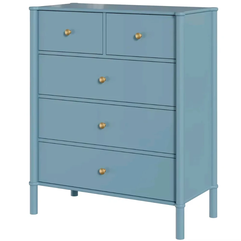 

Living room furniture, light blue chest of drawers, furniture Hammond 6 drawer dresser, turquoise