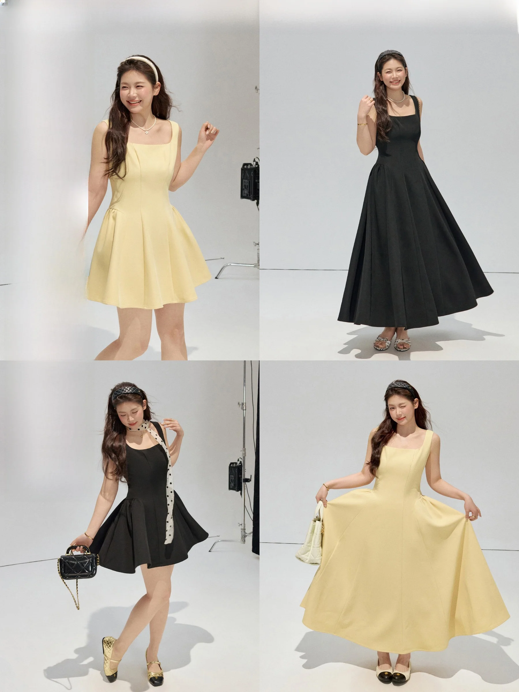 

Sweet Oxygen Melody Large Size A-Line Dr U-Ne Waist Cinched Long Skirt for Plump Women Beach Ballroom Daily Stage Travel