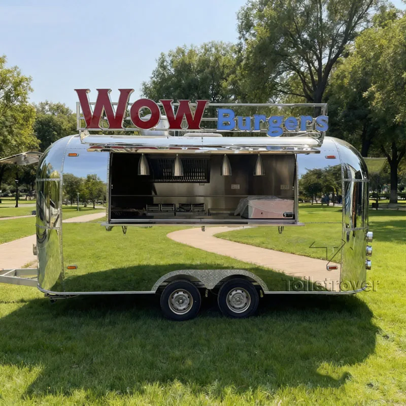 

Outdoor Portable Mini Snack Food Truck Tacos French Fries Baked Potatoes Foldable Food Carts And Food Trailers