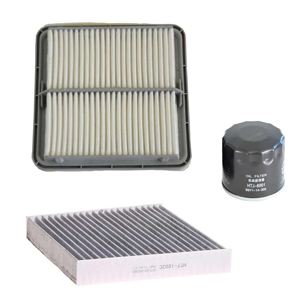 Oil Cabin Air Filters Kit For Subaru Impreza(GH) Hatchback 1.5L 2006-2010 Z62214302 16546AA090 16546AA10A 8713906060 871390N010