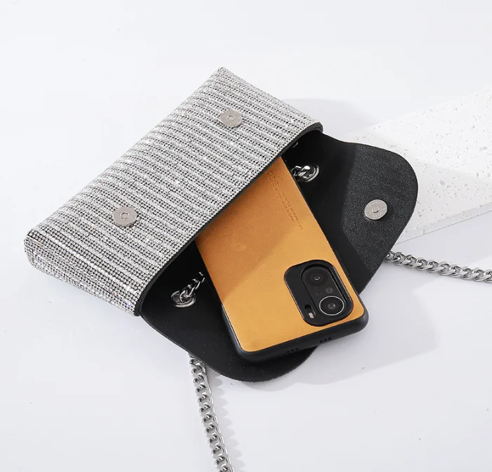 موضة جديدة الماس سلسلة حقيبة كروسبودي تنوعا حقيبة يد كتف واحدة خفيفة الوزن تصميم ثلاثية الأبعاد بولي Material المواد حقيبة يد B1 #6