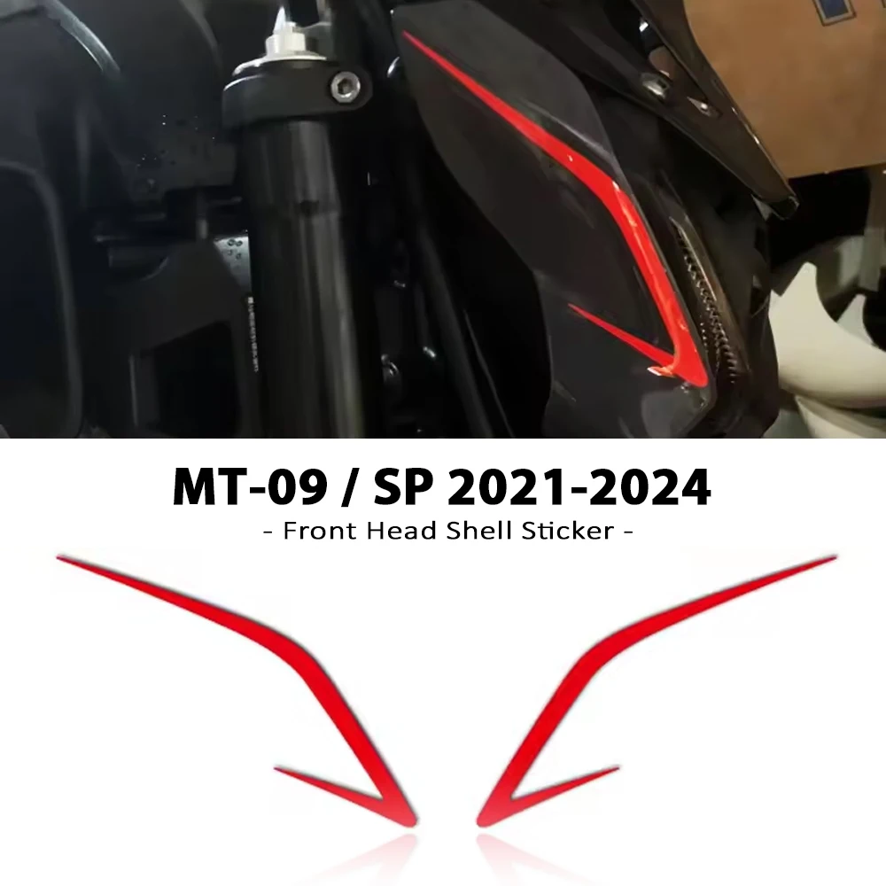 

Для Yamaha MT-09 MT09SP 2021-2024 мотоциклетные наклейки MT 09 MT09/SP обтекатель корпуса передняя головка наклейка наклейка линия