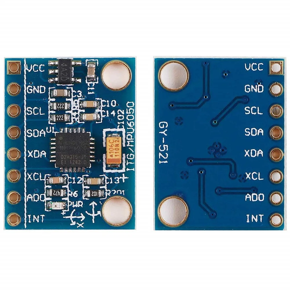 Picture 3: GY-521 MPU-6050 MPU6050 Module 3 Axis analog gyro sensors+ 3 Axis Accelerometer Module