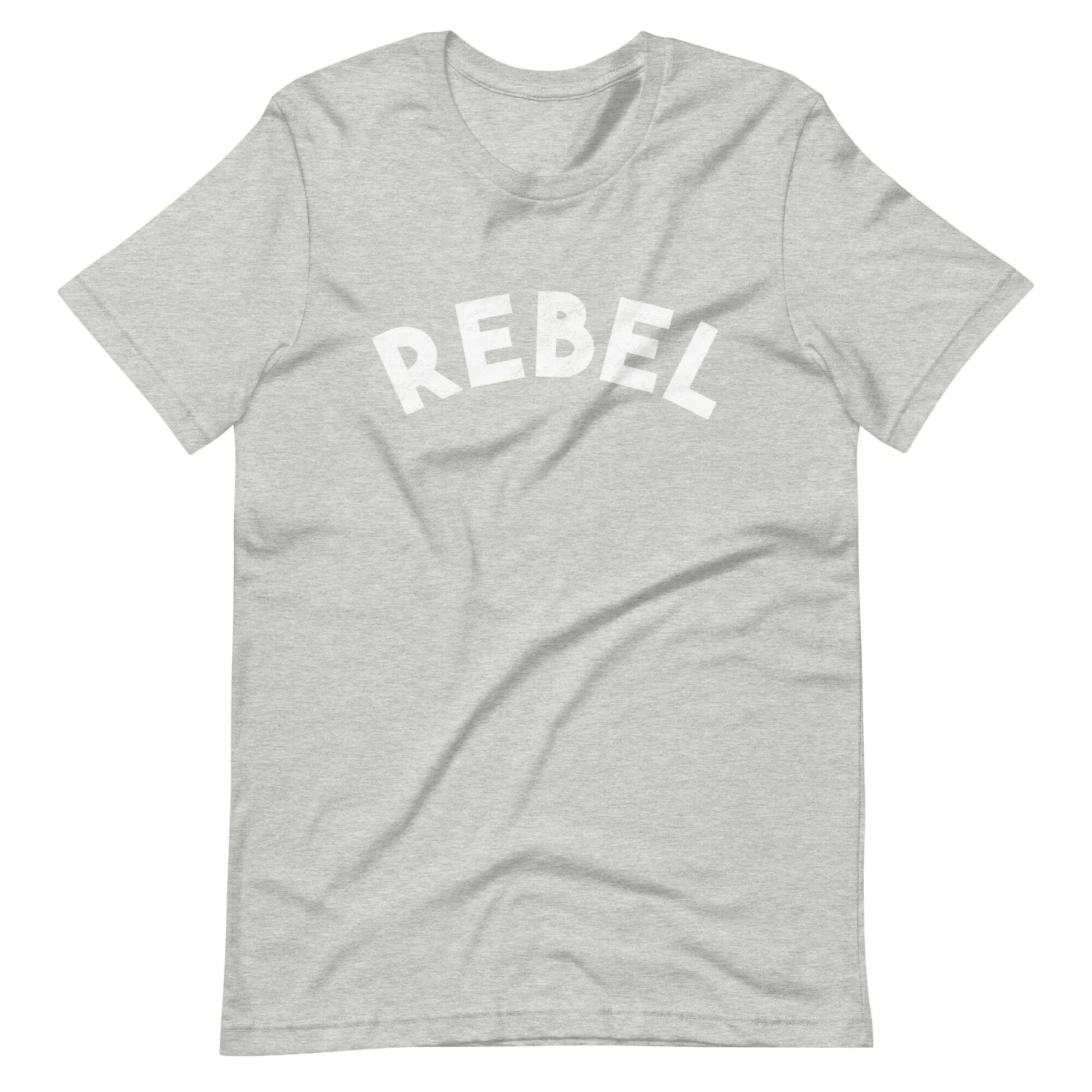 Rebel distressed print Heather t shirt