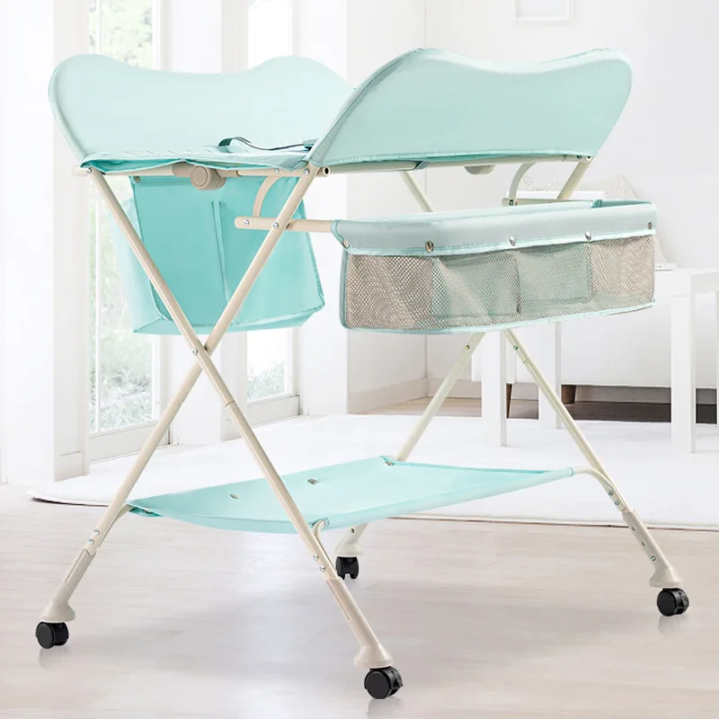 Diaper table Baby care table Portable multifunctional folding newborn baby bath Diaper changing touch table