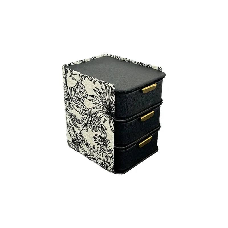 

Desktop porch drawer storage box, high-end exquisite key, small sundries finishing box, countertop, high-end leather ornament.