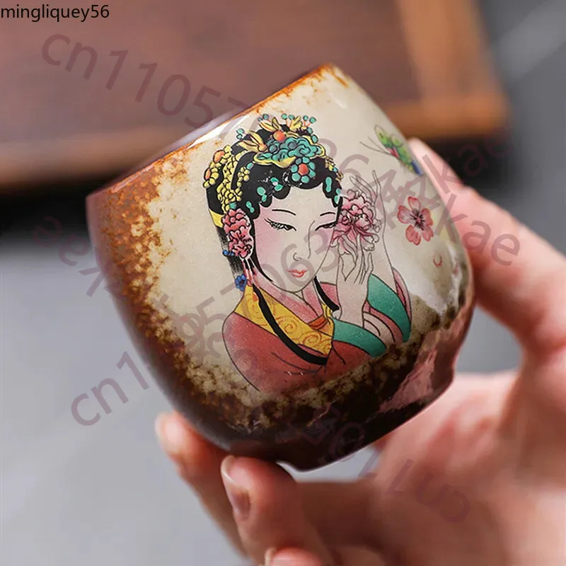 

Vintage Ceramic Tea Cups Hand-painted Porcelain Traditional Custom Teacup