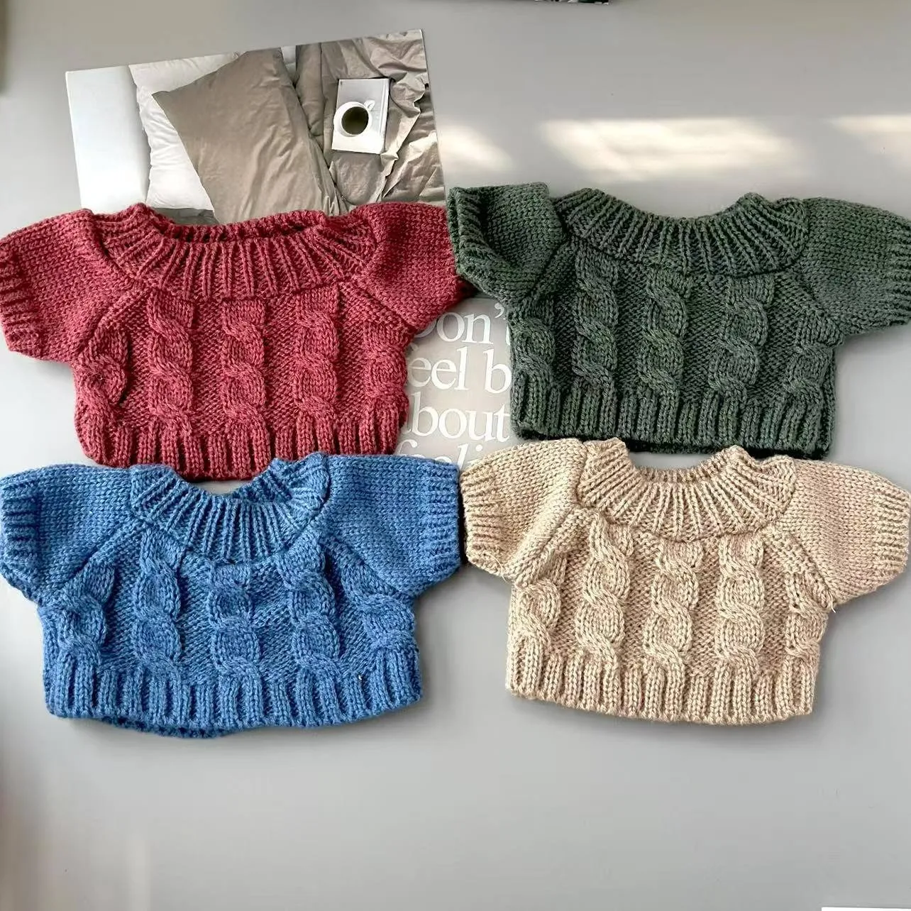 30cm doll clothes polo shirt bear figurine clothing doll accessories