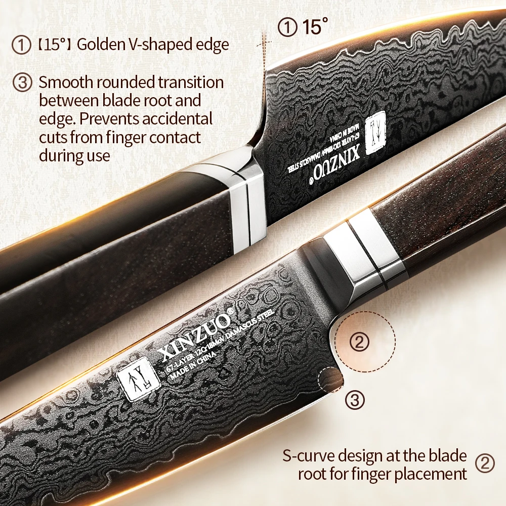 Xinzuo 4.1" Ji Petty Knife — photo 4