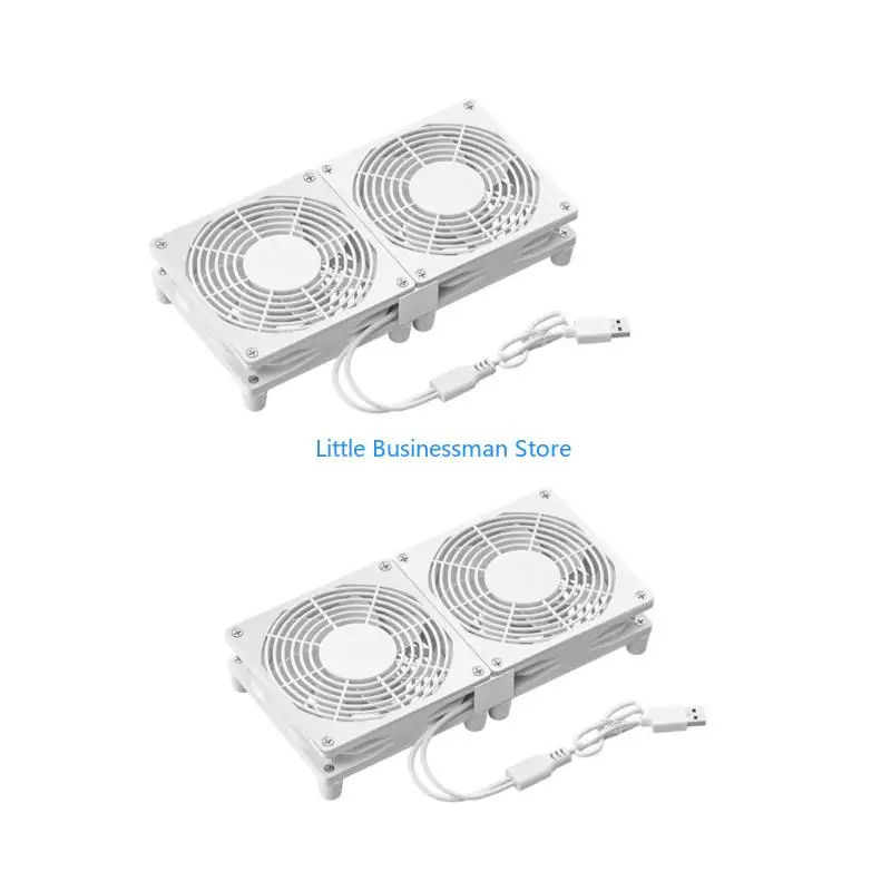 Linked Frame Cooling Unit for Desk Side Electronics with USB Low Noise M76A
