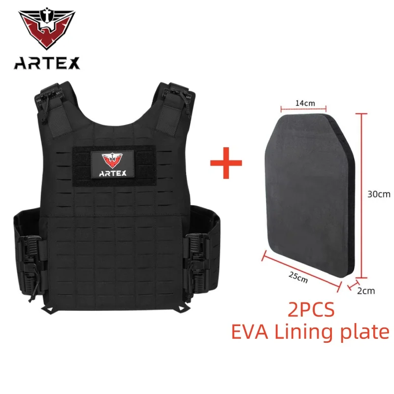 Tactical Vest Free Lining Quick Detachable Light Laser Cut Outdoor Hunting Gear Carries Vest In High Quality 1000D Nylon