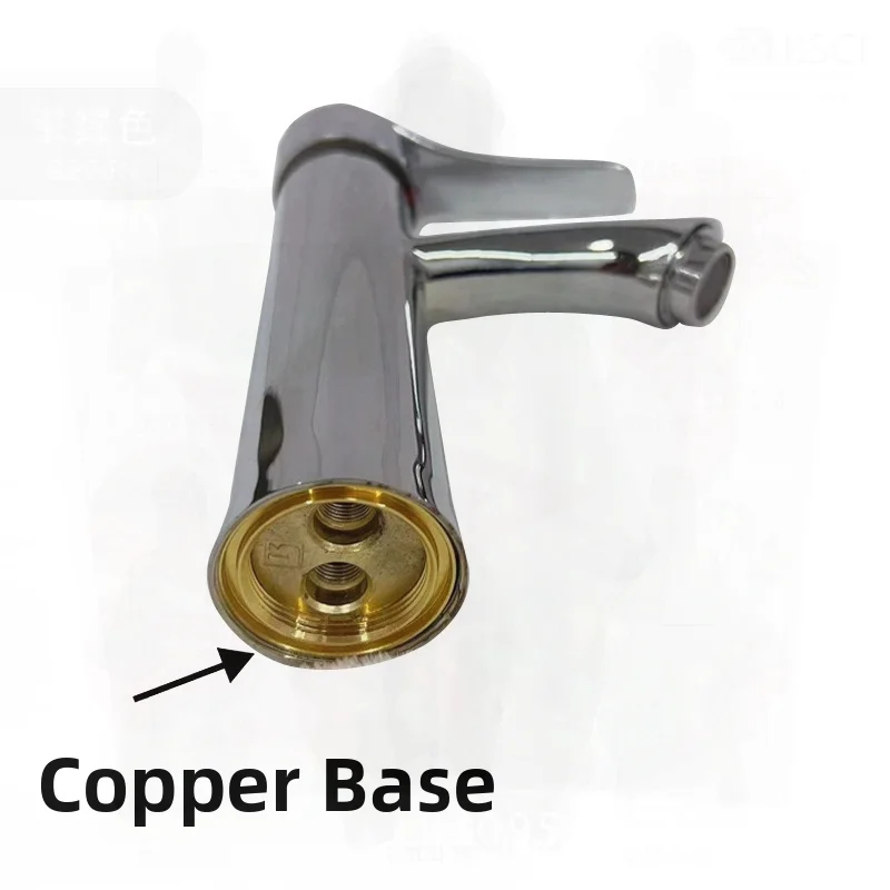 

Roman Single Hole Basin Faucet with Copper Alloy Construction Hot And Cold Water Mixing Lead-Free Zinc Alloy Basin Mixer Tap