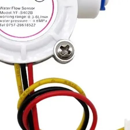 For Water Flow Sensor Hall Based 0.5 to 10 L/min for Water Dispenser 1/4 for pe Pipe Interface Compatible with Heating Devices