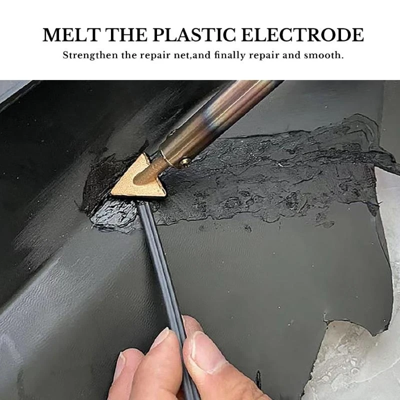 E15D 3/4Pcs Soldering Iron Tips Set Repair Triangular Smoothing Head Welding