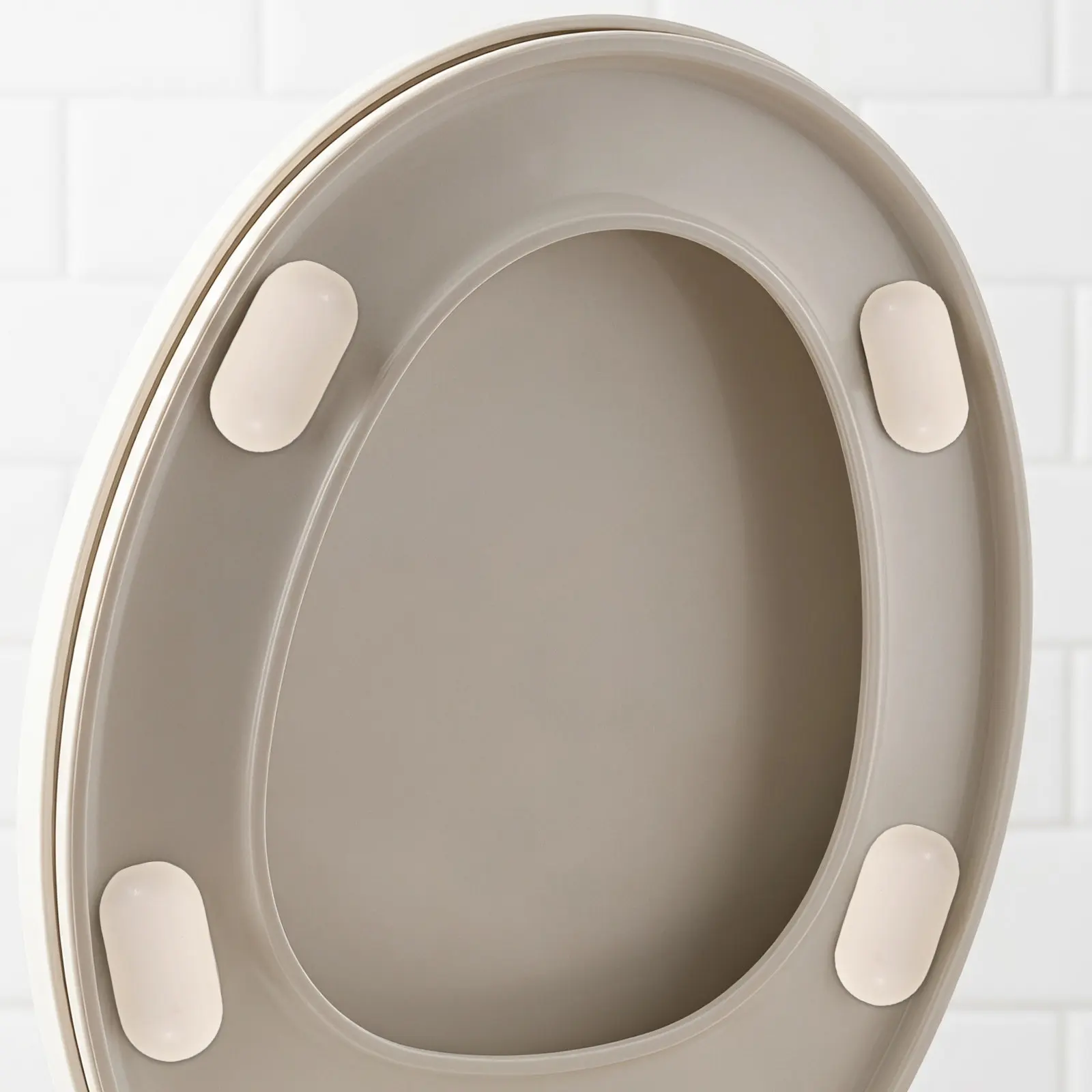 4Pcs Toilet Seat Lid Bumpers Replacement Non Slip Toilet Cushion Pads Anti Collision Buffer Pads for Bathroom Bidet Seat