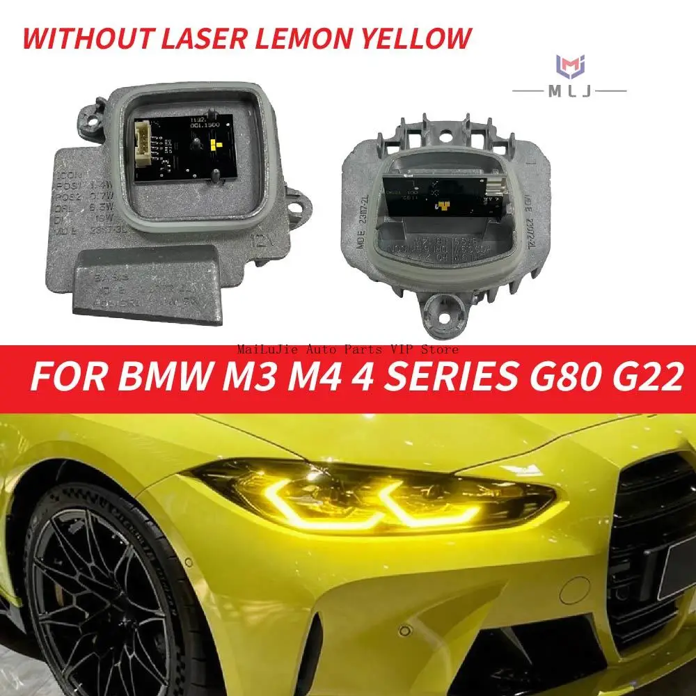 

New Yellow DRL LED module For BMW M3 M4 4 series non-laser G80 G22 G82 G23 G26 63119851047 63119851048 63119851049 63119851050