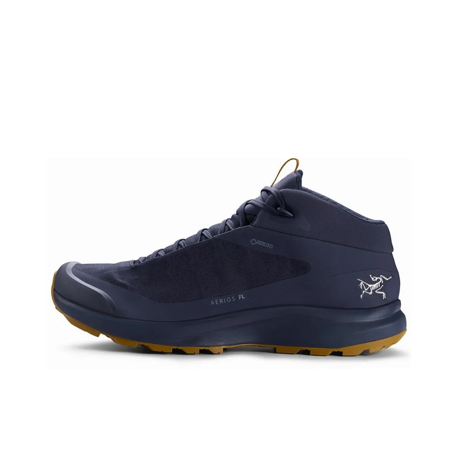 Arc'teryx Aerios FL Fabric Cushioning Slip Resistant Abrasion Resistant Mid top Running Shoes Unisex Dark Blue L07295600