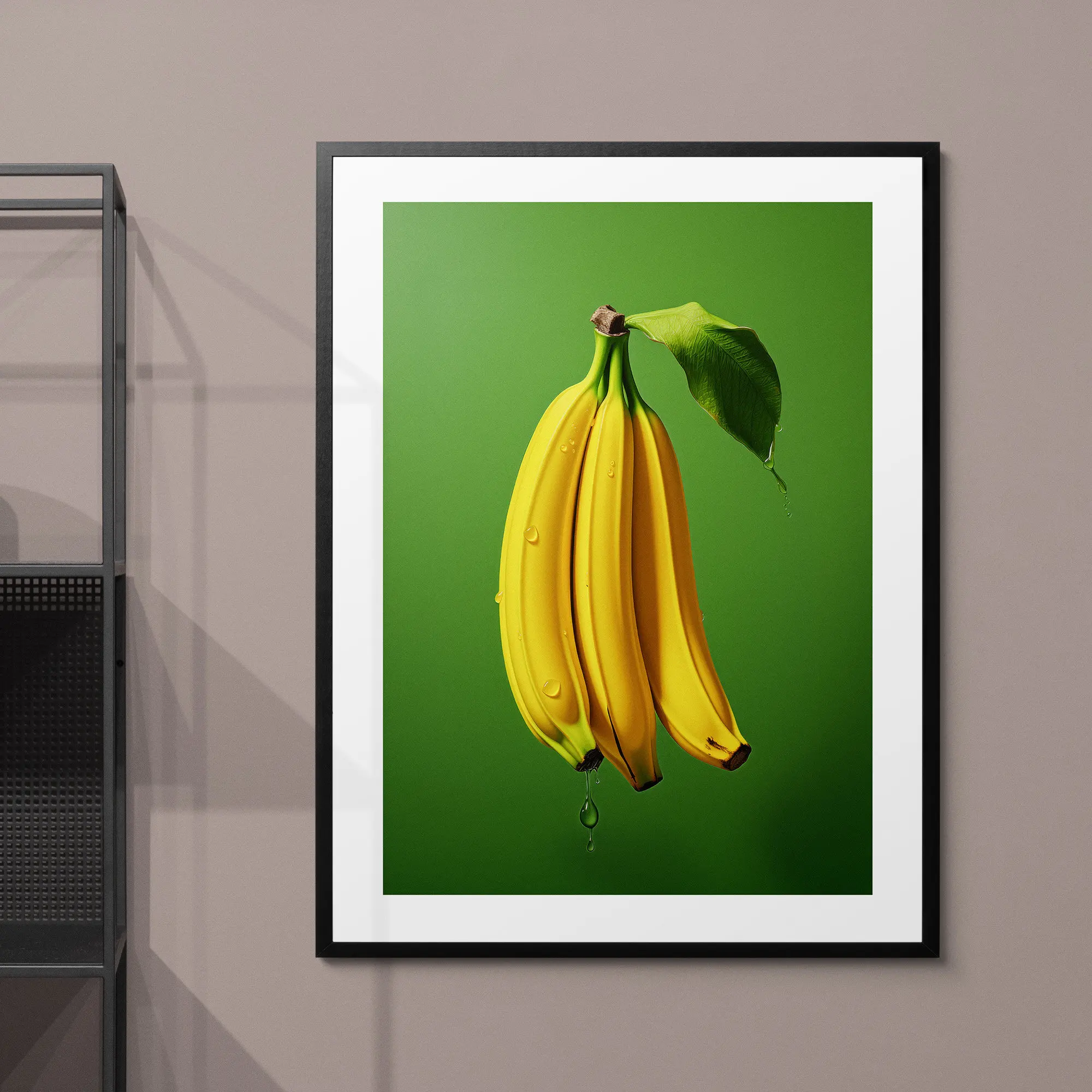 Blueberry Banana Orange Print Simple Fruit Restaurant Fruit Wall Decor Colorful Food Poster Kitchen Wall Art Fresh Berry Print