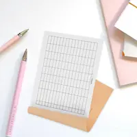 Inventory Ledger Book Blank Grid-Lined Accounting Journal for Business Owners Warehouse Office School Home Financial Management 4