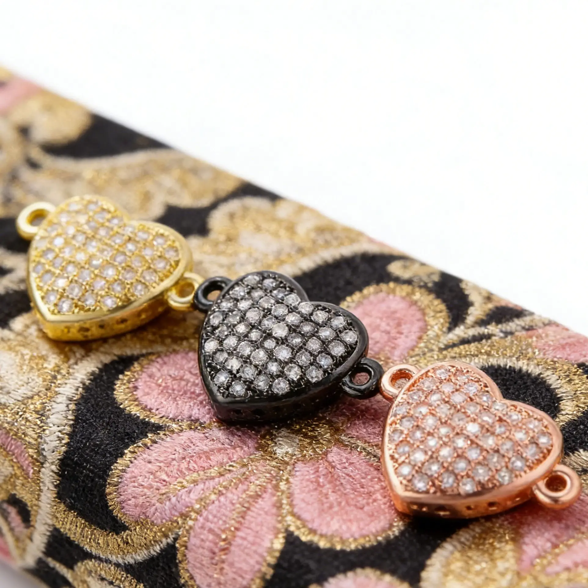 ExquisiteJewelry Crystal Connector for Women Bracelet Necklace Handmade DIY Jewelry Accessories making findings Model