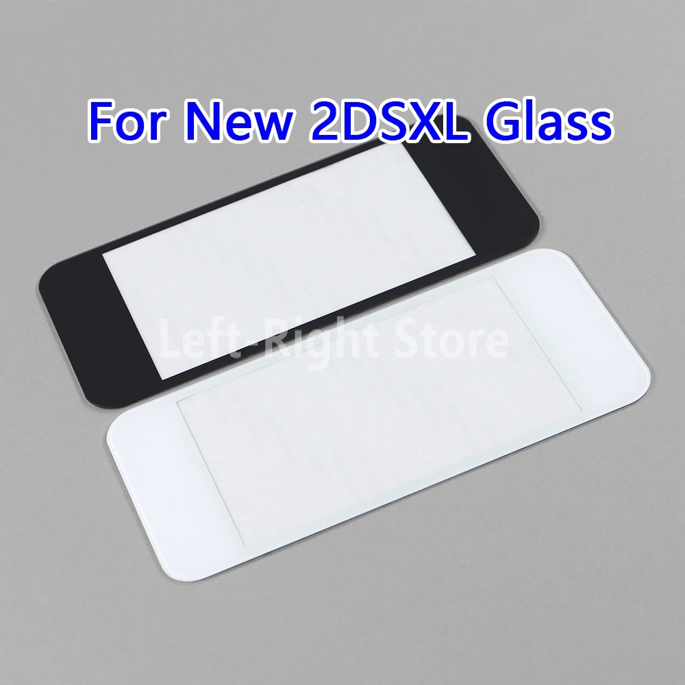 

30PCS Glass Plastic For Nintendo New 2DS XL LL Upper Screen Protector Mirror Surface For Top LCD Screen For NEW 2DSXL