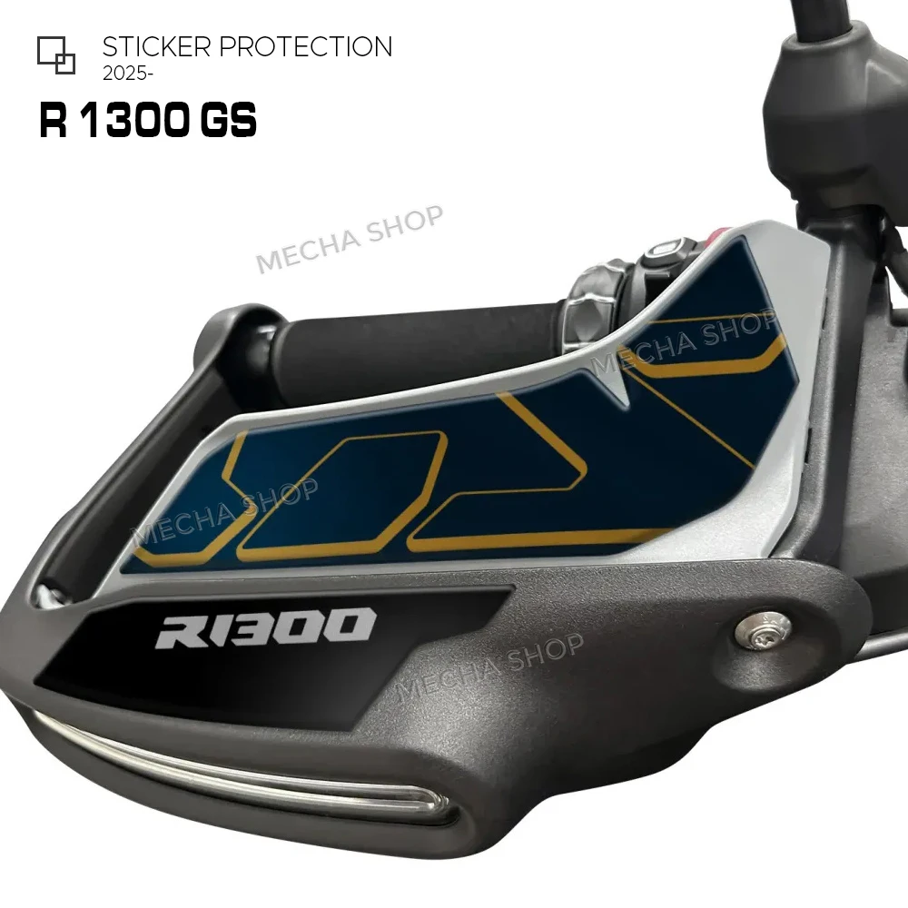 

Motorcycle Accessories 3D Epoxy Resin Stickers Handguard Protect Kit for R1300GS R 1300 GS 2025 2026